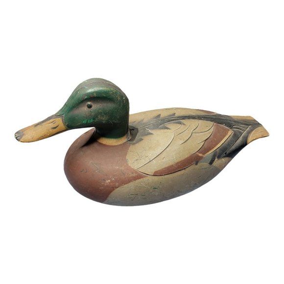 Vintage Mallard Plastic D-9 Victor Decoy Duck 1967 Woodstream Co. VTG Retro - Picture 1 of 8
